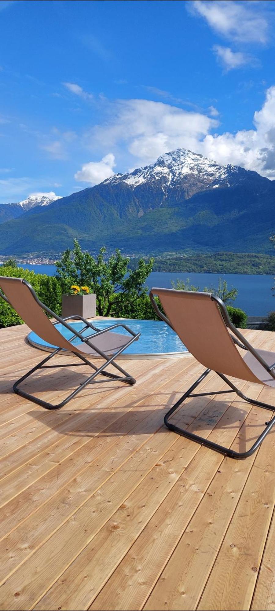 Casa Vacanze Perla Del Lago Domaso Exteriér fotografie